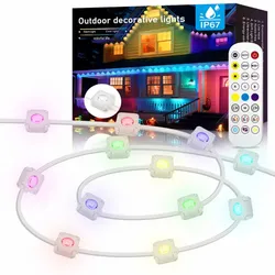 Weihnachts permanente RGB LED Pixel Steuerung LED Punktlicht Dachrinnen Lichterkette LED
