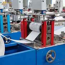Vollautomatische Verpackungsmaschine für Servietten und Tissue-Papier