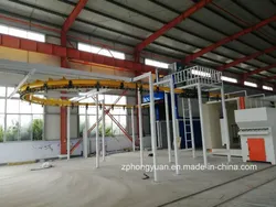 Hongyuan Schnellfarbwechsel-Lackierkabine mit großem Zyklon-Pulver-Rückgewinnungssystem