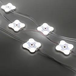 2025 Novo Módulo LED de Injeção de Alta Eficiência de Design 2835 4LEDs para Letras de Sinalização em Edifícios Módulos LED Altos