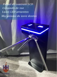 Tripode di protezione biometrica con sistema di controllo accessi di alta gamma