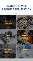 ISO-zertifizierte 3D Vision-Messmaschine umfassendes optisches Bildprüfgerät für die Industrie