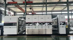 Máquina de Impressão em Água e Relevo para Fabricação de Caixas de Papelão
