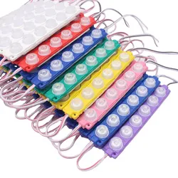 12V Modul LED Injeksi Tepi untuk Pencahayaan Sisi Sign 3W 3030 Modul LED untuk Kotak Cahaya Tampak Ganda