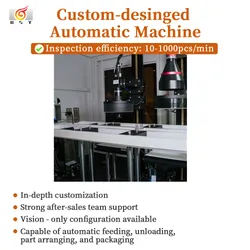 เครื่องจักรอัตโนมัติที่ปรับแต่งได้สำหรับการตรวจสอบและทดสอบทางสายตาที่ออกแบบเฉพาะ