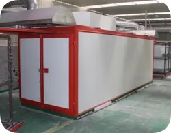 Pulverbeschichtungsmaschine Montage Produktionslinie Lackierlinie