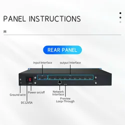 Decodificador HDMI Bitvisus com controle via web para mapeamento de segurança