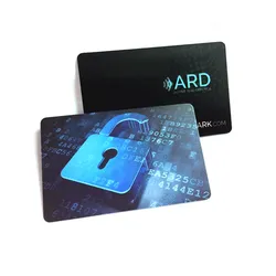 RFID-Blockierkarte Smart PVC ID Kreditkarten-Diebstahlschutz