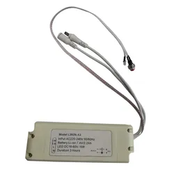 Li-Ionen-Batterie Konstantausgang Batteriestütze LED Notstromversorgung Kit