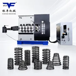 Máquina de Fabricação de Molas de Compressão de Grande Carga e Grande Fio