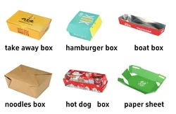 Preço de Fábrica Máquina Personalizada para Caixas de Alimentos Descartáveis Embalagem para Almoço Máquina de Fazer Caixas de Papelão