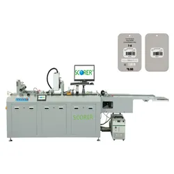 Hochgeschwindigkeits-Garment-Hangtag-Karten-RFID-Encoder-Tintenstrahldrucker-Qualitätsinspektions-Automatik-Ablehnmaschine