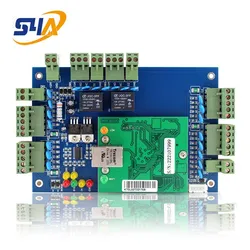 บอร์ดควบคุมการเข้าถึงสองประตู ระบบควบคุมการเข้าถึง RFID Wiegand