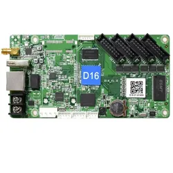Cartão de controlo de ecrã de faixa a cores HD-D16