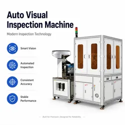 360 Grad visuelle Inspektionssystem Erscheinungsprüfung und Fehler sortieren