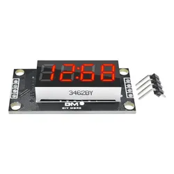 4 디지털 7 세그먼트 LED 디지털 타이머 디스플레이 모듈 녹색 색상