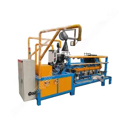 Schlüsselanhänger-Herstellungsmaschine Diamantgitterzaun-Herstellungsmaschine Automatische Kettenglied-Herstellungsmaschine Vollautomatische Kettengliedzaun-Maschine
