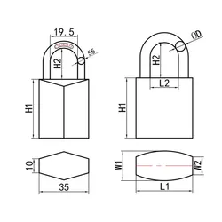 Sistema de Gestão de Controle de Acesso Inteligente Cadeado de Contêiner de Alta Segurança Inteligente