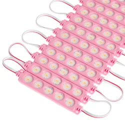 Moldagem por Injeção à Prova d'Água 1.2W 12V Módulo LED DC 5 LED SMD5630 Luzes Decorativas para Carros Módulo de LED Sinalização Caixa de Luz