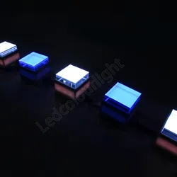 50mm Cubo Decorativo Trasparente DMX LED Matrice Luce Guida LED Punto Luce Pixel