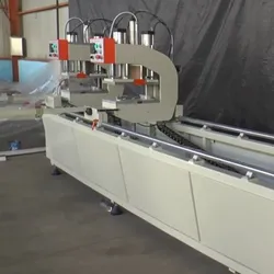 Fenster-Maschine Zwei-Kopf-Schweißmaschine für PVC-Tür Fenster & Pfostenbearbeitung