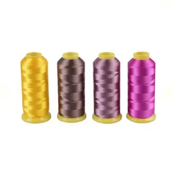 Gute Qualität Helle Farbe Polyester Stickgarn