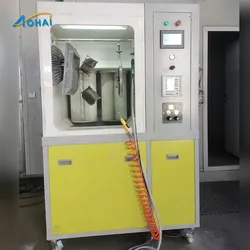 Máquina de Pulverização Eletrostática de Pó, Pequeno Ambiente de Pulverização de Pó, Cabine de Revestimento a Pó
