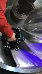 Ispezione di Parti Industriali 3D Scanner V-Track
