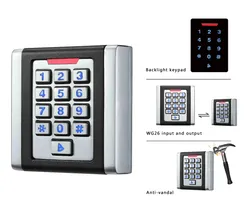 Controllo di accesso a distanza impermeabile della tastiera