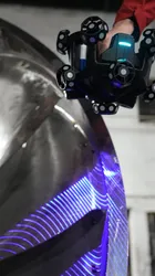 Pemindai Bagian Besar 3D untuk Pemodelan Penuangan Besar V-Track