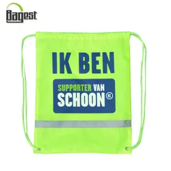 190t 210d Polyester günstigster Zugband-Rucksack