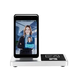 Sistema Operativo Android Velocità di Riconoscimento 200-300ms Riconoscimento Facciale Macchina per Visitatori Sistema di Controllo Accessi Intelligente