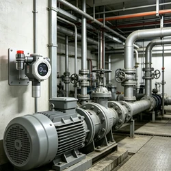 Intelligenter Punktgasdetektor mit integriertem Alarmsystem