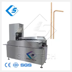 Máquina de doblado para la fabricación de papel a partir de paja de arroz