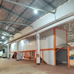Pulverbeschichtungsanlage Automatische Beschichtungsanlage
