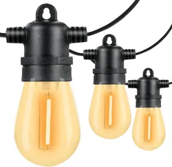 Fio de Luz Esférico Halolite S14 Mudança de Cor Atmosfera Luz Decorativa