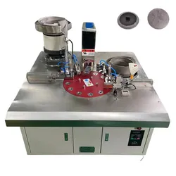 Dekorationsknopfdeckmaschine Stoffknopfherstellungsrivetiermaschine