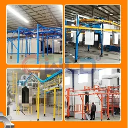 Linea di verniciatura a polvere automatica