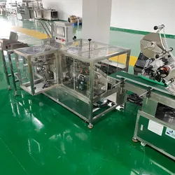 Máquina de embalagem integrada multifuncional dobrável com empurrador de caixas