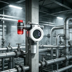 Intelligenter Punktgasdetektor mit integriertem Alarmsystem
