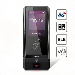 Máquina de Controle de Acesso com Leitor de Código QR Ethernet Https HTTP IP
