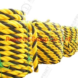 3strand Drehpolypropylen-Seil Festmacher-Seil