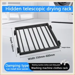 Kompakter Kleiderschrank Topcent Regal - Innovative ausziehbare Kleiderstangenlösung