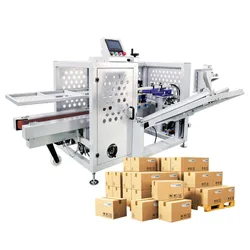 PLC-gesteuerte automatische Kartonöffnungsmaschine Kastenaufstellmaschine