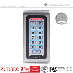 Tastiera elettrica di controllo dell'accesso impermeabile per il sistema di sicurezza