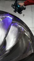 Pemindai Bagian Besar 3D untuk Pemodelan Penuangan Besar V-Track