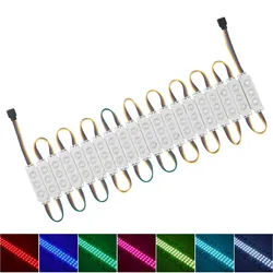 صندوق إعلانات بإضاءة LED وحدة إضاءة RGB 0.72W 70lm 5050 وحدة إضاءة RGB LED