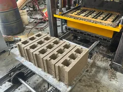 Máquina Automática de Fazer Blocos Máquina de Controle PLC Máquina de Fazer Blocos Ocultos Máquinas de Tijolos