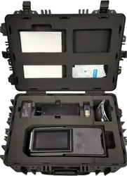 Utilizzando un sorgente di ionizzazione non radioattiva per il rilevatore di tracce esplosive