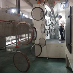 Linha de Produção de Equipamento de Revestimento em Pó Eletrostático de Alta Utilização Industrial Automática